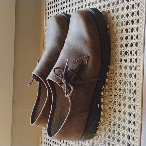 Men\'s Suede Lace-Up Shoes - Brown main image 4
